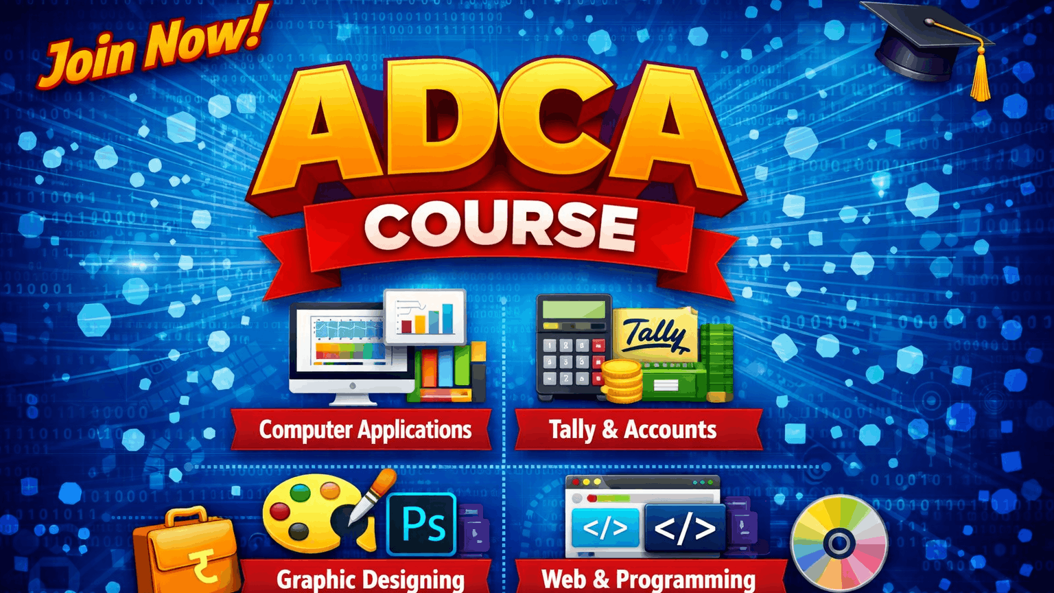 Advance Diploma In Computer Applications (1 Year)